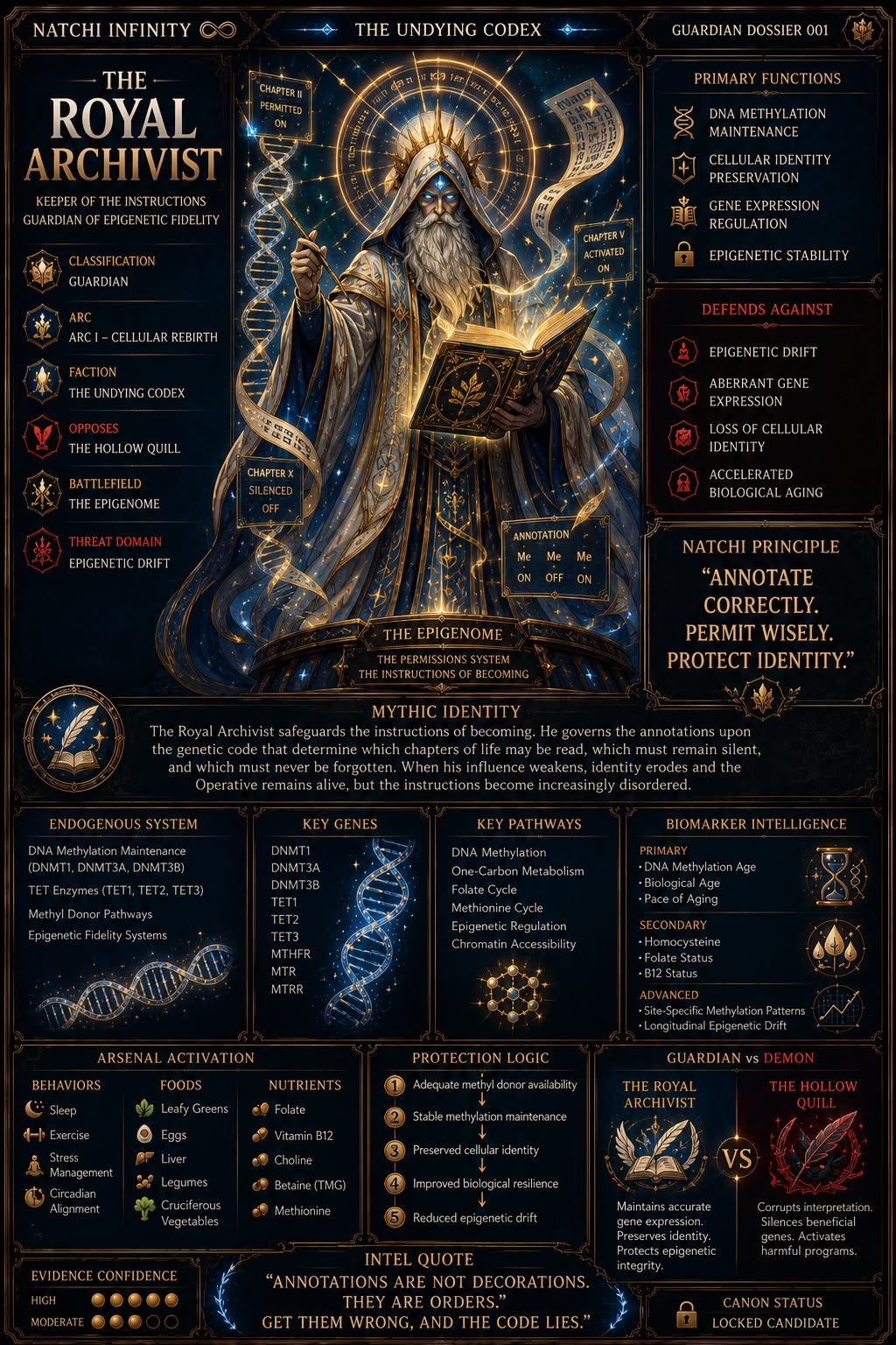 Natchi Royal Archivist concept visual
